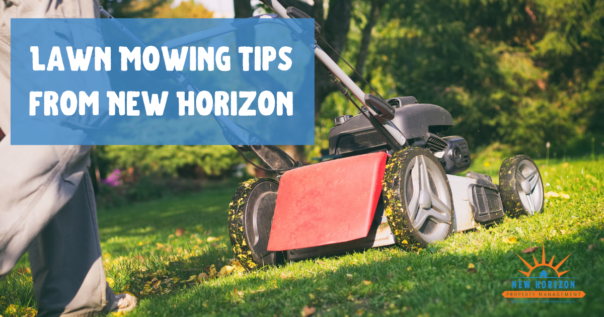 lawn mowing tips